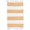 Unique Loom Chindi Rag Collection Area Rug - Striped - 2 of 4