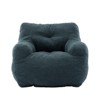 Tufted Bean Bag Chair with Filler, Fluffy Upholstered Lounger, Single Sofa for Living Room/Bedroom/Office - 2 of 4
