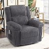 Lift Recliner Sofa, Adjustable Recliner, Corduroy Recliner Chair, Pillow Top Arms, Thick Padding, 400LBS Capacity, for Bedroom, Home Theater - 2 of 4
