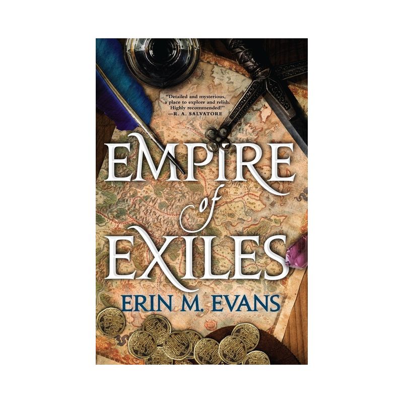 Empire of Exiles - (Books of the Usurper) by  Erin M Evans (Paperback), 1 of 2
