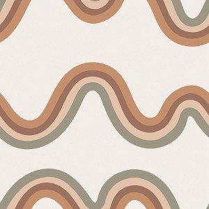NuWallpaper Beverly Slopes Tan Peel and Stick Wallpaper - 1 of 4
