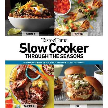 Taste of Home Slow Cooker Through the Seasons - (Taste of Home Comfort Food) (Paperback)