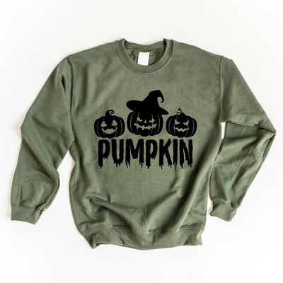 Simply Sage Market Women's Graphic Sweatshirt Pumpkin Trio
