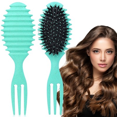 YEVYO Curl Defining Hair Brush, Curl Hair Brush for Women and Men, Shaping and Defining Curls for Long/Wavy/Damaged Hair On Hair Brushes