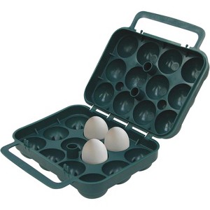 Portable Egg Container for Camping and Travel, Durable Carrier for Secure Egg Transport on Outdoor Trips - 1 of 4