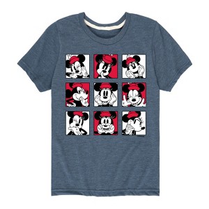 Girls' - Disney - Minnie Grid Short Sleeve Graphic T-Shirt - 1 of 4