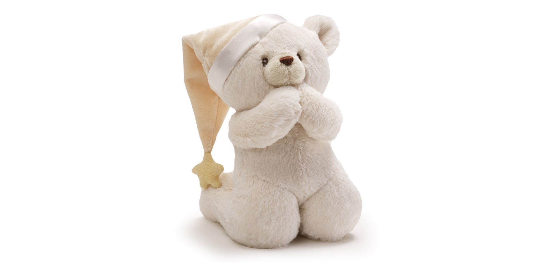 Baby GUND Prayer Teddy Bear Musical Stuffed Animal Plush