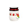 Evergreen Ceramic Cup, 16 OZ, Shaped Snowman - 3 of 4