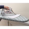 EPICA Silicone Coated Ironing Board Cover – Scorch & Stain Resistant, 15"x54", Grey Circles Design - 3 of 4