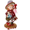 Kurt Adler Hollywood Wooden Nutcracker Collection, Girl Elf, 15" - 4 of 4
