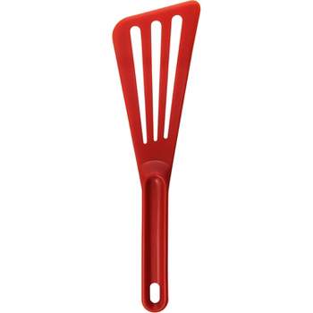 Gourmac 12-inch Melamine Slotted Turner Spatula, Red : Target
