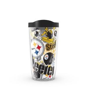NFL Pittsburgh Steelers 16oz All Over Classic Tumbler - 1 of 4