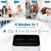 Costway Portable Air Conditioner  6000 BTU (10000BTU ASHRAE) 4-in-1 AC with Cool Fan Humidifier Sleep Mode - 3 of 4
