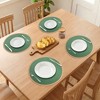 REGALWOVEN Farmhouse Placemats Set of 6 Woven Placemats Washable Rustic Kitchen Table Mat for Dining Table Decor - 3 of 4