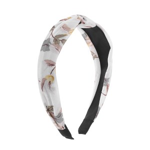 Unique Bargains Fashion Magnolia Flower Pattern Headbands1 Pc - 1 of 4