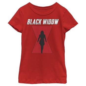 black widow : Girls\' Tees & T-Shirts : Target
