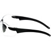Calabria STS-146 Shatterproof Polycarbonate Safety Glasses in Black/Clear-(Frame Width: 127mm|Lens Height: 38mm) - 2 of 4