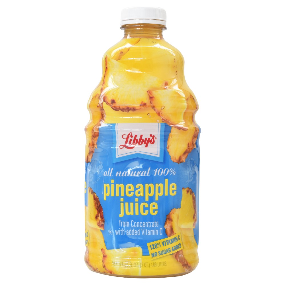 UPC 074584050645 product image for Libby's 100% Pure Pineapple Juice - 64 fl oz Bottle | upcitemdb.com