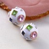 Women's The Cora Stud Earrings - Chalk White - 2 of 4