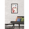 Trends International Marvel Ms. Marvel - Line Drawing Framed Wall Poster Prints - 2 of 4