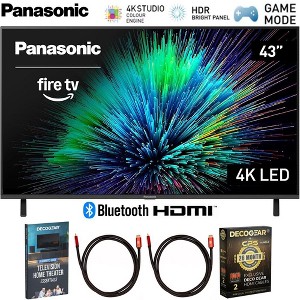 Panasonic 43-Inch LED 4K Ultra HD Smart Fire TV with Extended Protection Bundle - 1 of 4