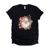 Simply Sage Market Floral Santa Short Sleeve Tee - 2 of 4