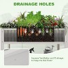Nasitip Elevated Wooden Planter Box with Storage Shelf, Raised Garden Bed Planter Boxes Large, for Vegetable/Flowers/Herb/Backyard - 2 of 4