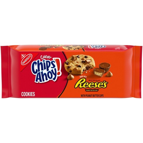 Chips Ahoy Chewy Chocolate Chip Cookies With Reese S Peanut Butter Cups 9 5oz Target