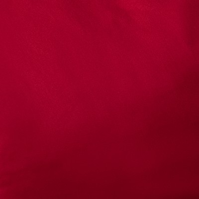 Small Red Cotton Twill Bean Bag Chair with Removable Cover