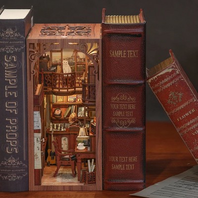DIY 3D Book Nook Kit The Secret Rhythm 355pcs