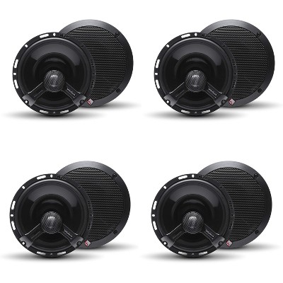 Rockford Fosgate Power T1650 150 Watt Max 6.5 inch 2 Way Full Range Car Speakers, Pair (4 Pack)