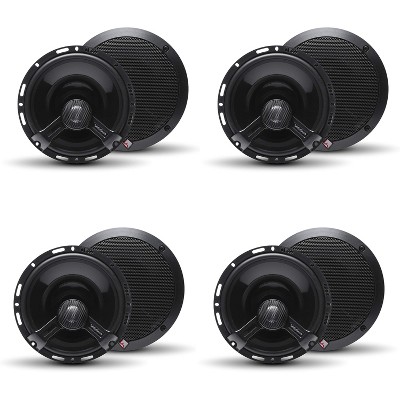 Rockford Fosgate Power T1650 150 Watt Max 6.5 inch 2 Way Full Range Car Speakers, Pair (4 Pack)
