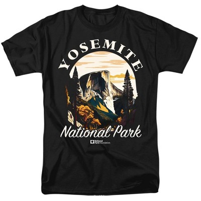 Yosemite National Park Classic Adult T-Shirt Black