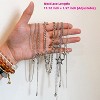 9PC Y2K Grunge Necklace Set | Heart & Star Emo Gothic Choker Collection - 2 of 4