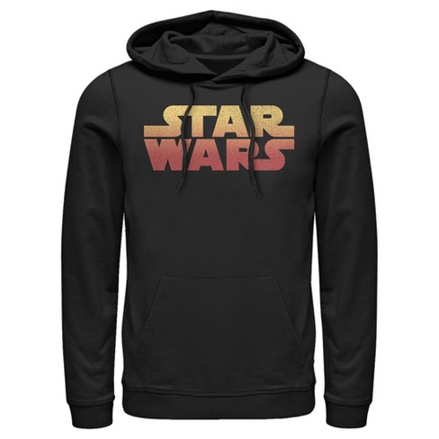 Men's Star Wars Sunset Colors Logo Pull Over Hoodie - image 1 of 4