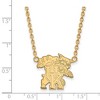 Black Bow Jewelry 14k Yellow Gold Kentucky Wildcats NCAA Necklace 18 Inch - 2 of 4