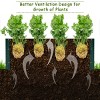 Costway 47"x35.5" Patio Raised Garden Bed Vegetable Flower Plant Dark Green New - 3 of 4