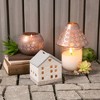 Pavilion Gift Company - Love Lives Here Bronze - Candle Tray - Candle Holders - 3 of 4