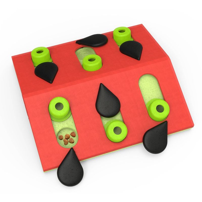 Petstages Nina Ottosson Melon Madness Interactive Treat Puzzle Cat Toy, 1 of 8