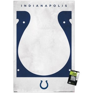 Trends International NFL Indianapolis Colts - Logo 25 Unframed Wall Poster Prints - 1 of 4