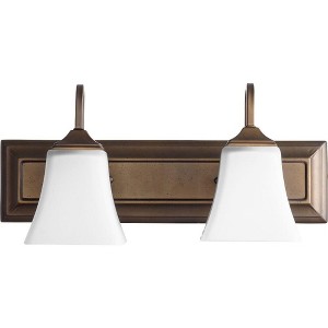 Quorum Lighting 2 - Light Vanity in  Oiled Bronze - 1 of 1