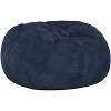 NicBex Bean Bag Chair,Beanbag Chair with Removable Microsuede Cover,Adults Lounge Sofa,Comfy Chair for Living Room Bedroom - 4 of 4