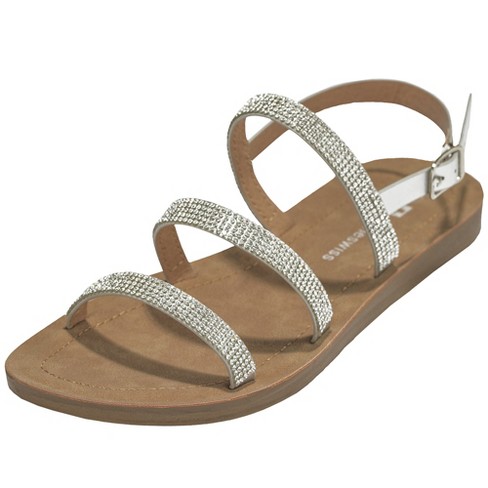 Rhinestone cheap sandals target