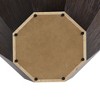 PAGED 23.62 Inch Hexagon Coffee Table Modern Wooden Side Table with Storage, Simpl Nightstand for Living Room, Bedroom - 4 of 4