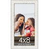 PosterPalooza | Panoramic Ornate White Picture Frame - UV Acrylic, Foam Board Backing, Hanging Hardware - 2 of 4