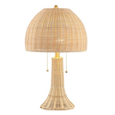 Target on sale wicker lamp