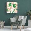 Canvas Wall Art - Melissa Wang 'Peachy Flora III' Wall Art for Living Room, Bedroom, or Office Décor by Trademark Fine Art - 24 x 24 Inches - 4 of 4