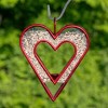 113R Copper Heart Fly-Thru Bird Feeder: Good Directions, Easy-Fill, Non-Toxic, 4.5 lb Capacity - 3 of 4