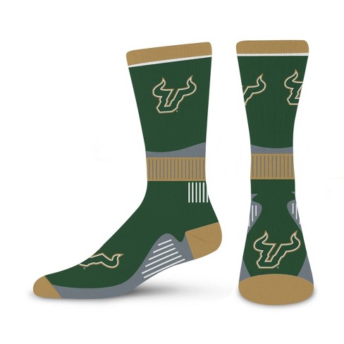 NCAA South Florida Bulls Large Crew Socks - image 1 of 3