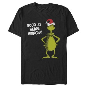 Mens The Grinch Good At Being Grinchy T Shirt - 1 of 4